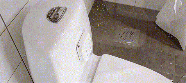 Step 2 — Lid closes automatically