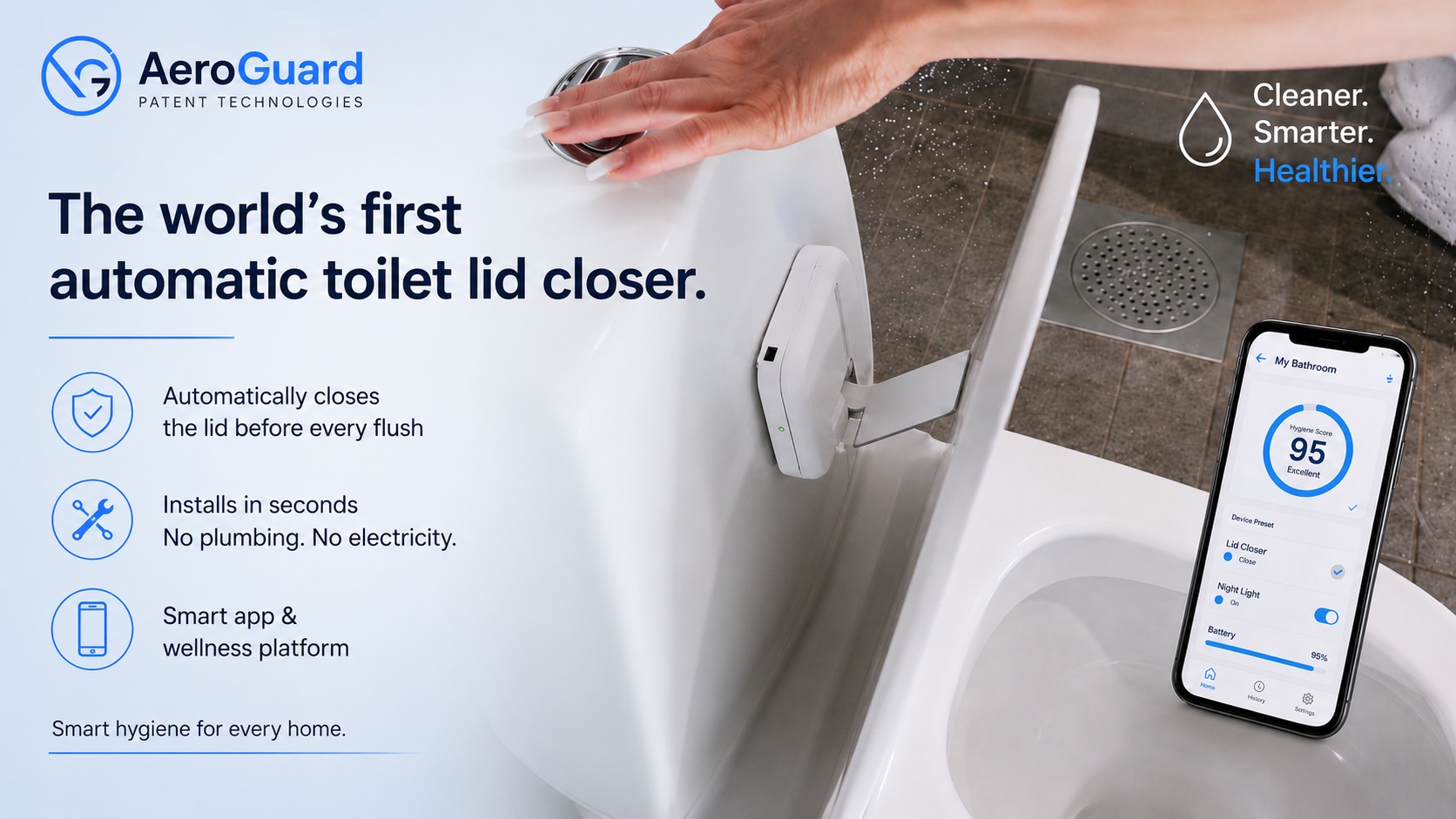 AeroGuard — Smarter hygiene. Healthier home.